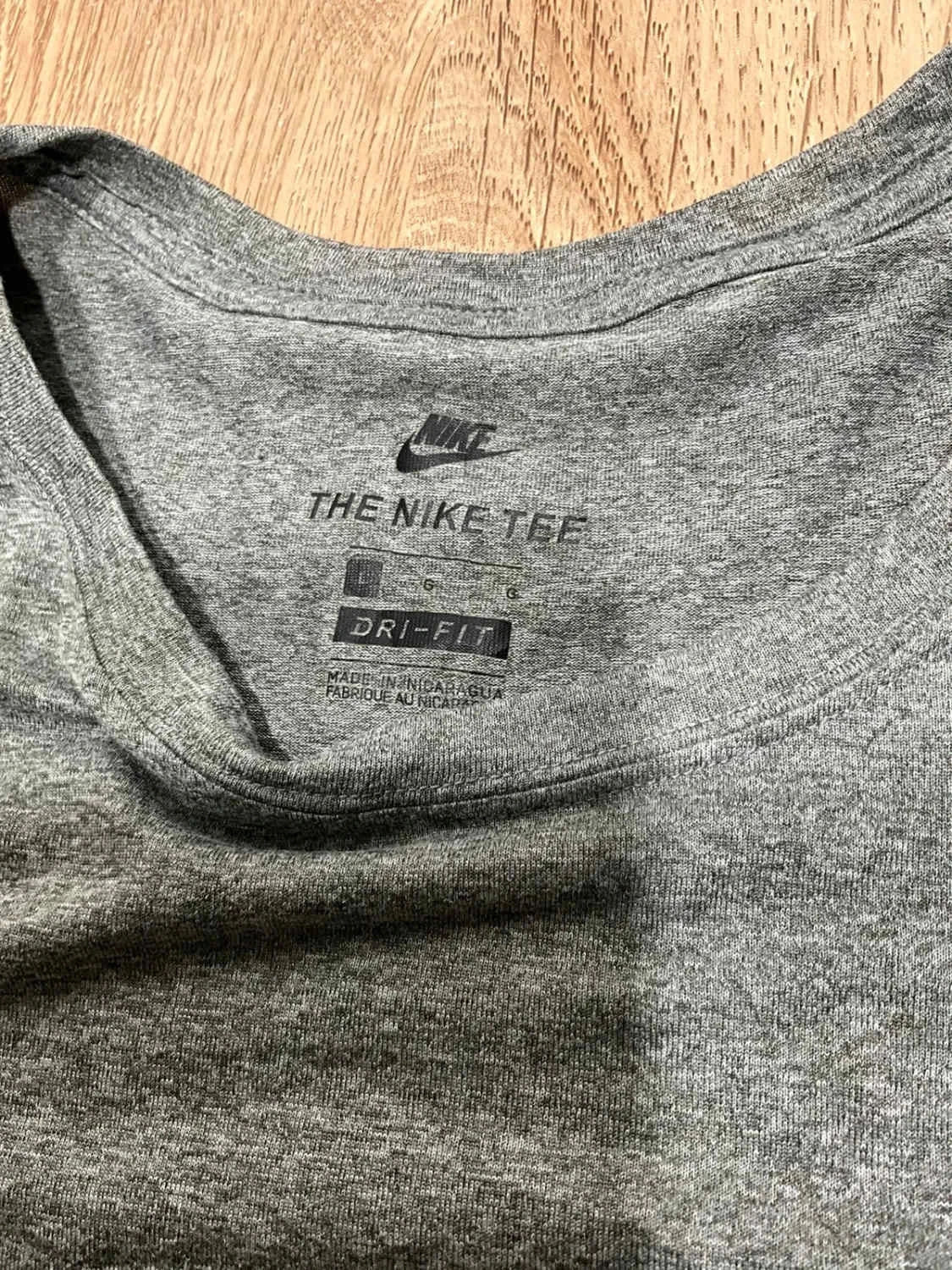 T-shirt Manches Longues Nike Dri-Fit Bethel Swimming Femme L Gris – photo 7